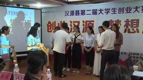 漢源縣第二屆大學生創業大賽圓滿落幕，教育咨詢服務項目嶄露頭角